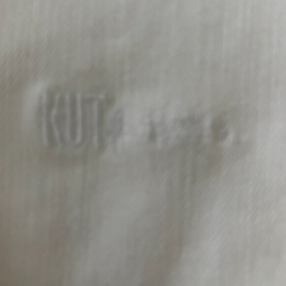 NWT KUT from the Kloth White Denim Jacket – Size M – Nordstrom Classic Style - Picture 10 of 12